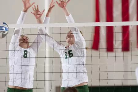 Brown Sweeps Volleyball, 3-0 as Big Green Continue to Struggle