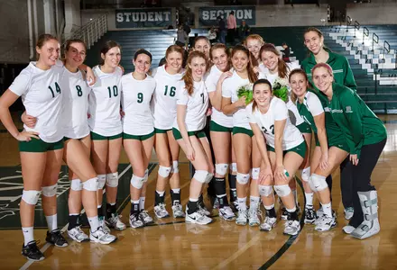 Big Green Volleyball Earns AVCA Academic Award