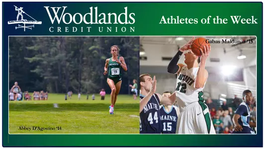 Woodlands Credit Union Athletes of the Week - Maldunas & D'Agostino