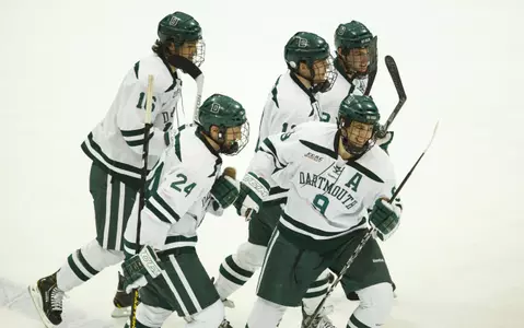 Big Green Offense Erupts in 7-4 Win Against Yale in ECAC Opener
