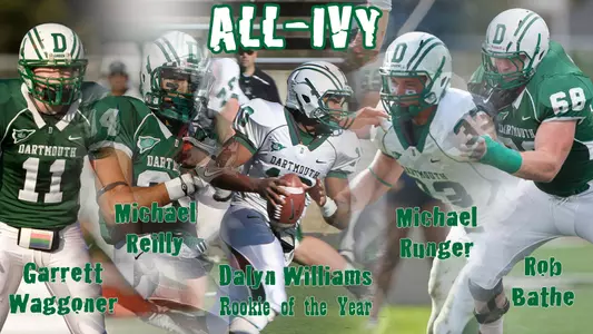 Nine Big Green Named All-Ivy; Williams Rookie of the Year
