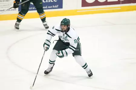 Comeback Ends in OT Loss at Quinnipiac, 3-2, for No. 8 Big Green