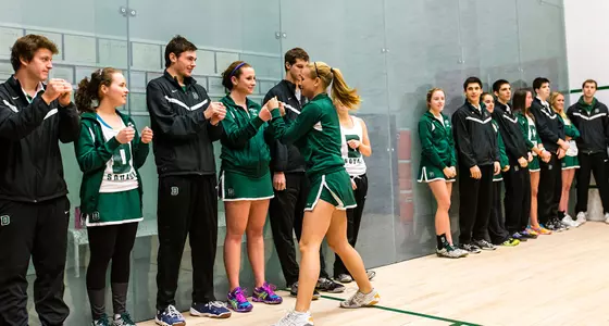 Men's and Women's Squash Take Part in Ivy Scrimmages