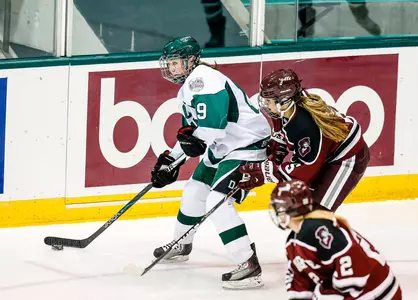 Fischer's Goal Forces OT, But No. 10 Northeastern Prevails, 3-2