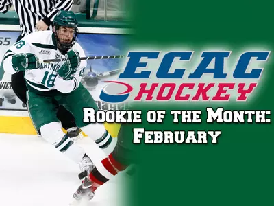 Brandon McNally Named ECAC Hockey Rookie of the Month