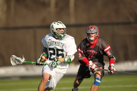 Men's Lacrosse Rallies Late but Falls to No. 4 Cornell, 7-5