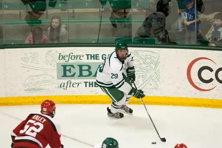 Huge Third Period Helps No. 12 Dartmouth Overpower Clarkson, 5-1