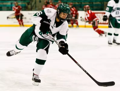 Third-Period Surge Falls Short at RPI for Big Green