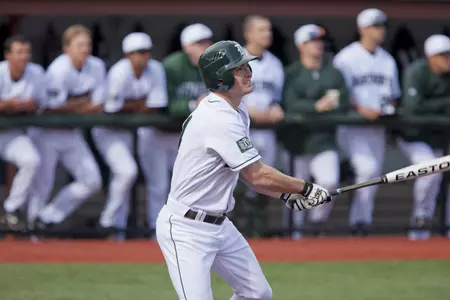 Timely Hitting, Strong Pitching Lead Big Green to 4-2 Victory