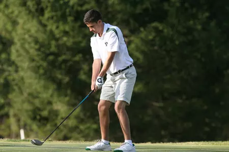 Men's Golf Remains in Fifth Place at Ivy Championship