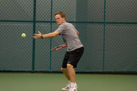 No. 2 Men's Tennis Blanks No. 6 Brown in ECAC Semifinal