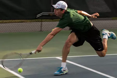 Men's Tennis Competes at Crimson Halloween Invite