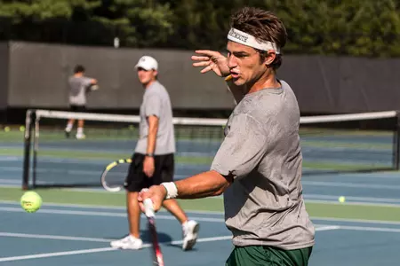 Three Members of the Men's Tennis Team Advance at Northeast Regional
