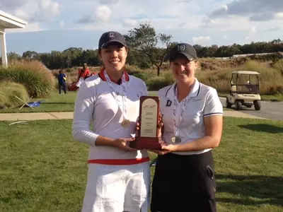 Sarah Knapp Named Co-Champion at ECAC Women?s Golf Championship