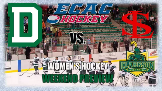 Big Green Head to North Country for ECAC Hockey Action