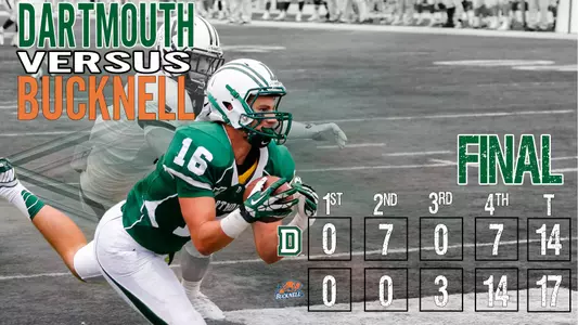 Big Green Suffer 17-14 Defeat at the Hands of Bucknell