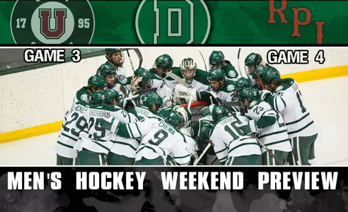 Home-Opening Weekend Sees Union and RPI Visit Thompson Arena