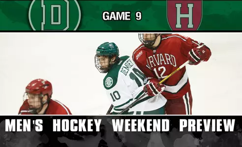 Dartmouth Back in Action Saturday Night by Hosting Harvard