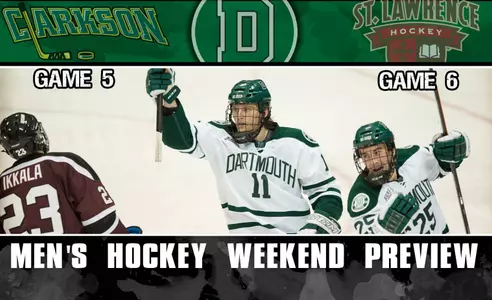 Big Green Host Clarkson and St. Lawrence at Thompson This Weekend