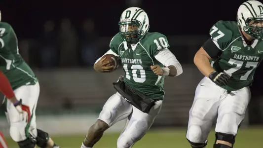 Football Trounces Cornell on TV, 34-6