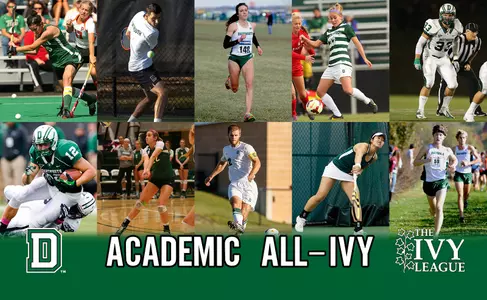 Ten Student-Athletes Earn Academic All-Ivy Honors for Fall Sports
