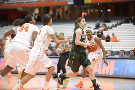 Women's Basketball Falls at Home to Bryant, 79-69