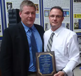 Diving Coach Hamilton Honored by Alma Mater