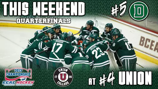 Big Green Set to Meet Union in ECAC Hockey Quarterfinals