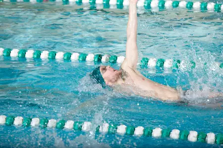 Men's Swimming Splits With Cornell and Harvard at Home