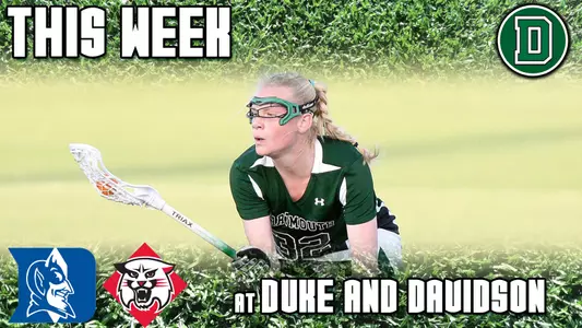 Big Green Head to North Carolina For Games vs. Duke and Davidson