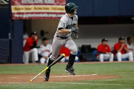 Baseball Bangs Out Season-High 18 Hits in 11-8 Victory