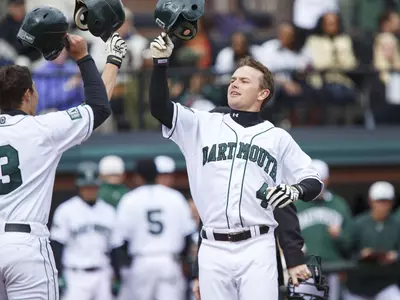 Offensive Outburst Propels Baseball to 15-7 Win