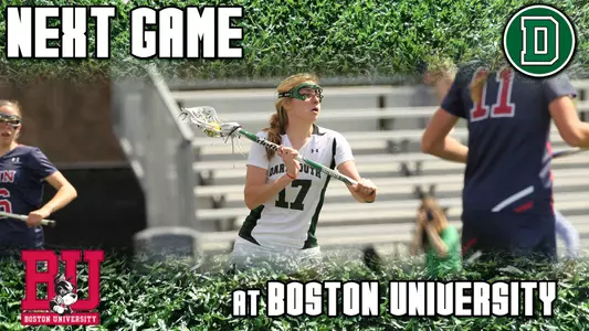 No. 13 Dartmouth Heads to BU for Mid-Week Tilt With Terriers