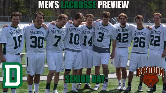 Dartmouth Welcomes Brown to Hanover on Senior Day