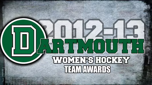 Women's Hockey Announces 2012-13 Team Awards