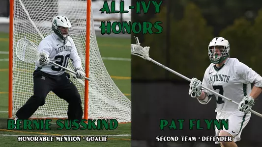 Flynn and Susskind Earn All-Ivy Honors