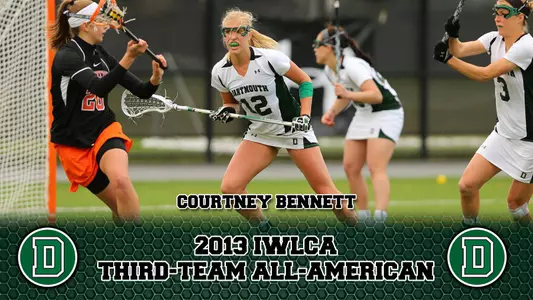 Courtney Bennett Named an IWLCA Third-Team All-American