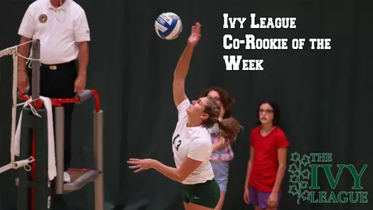 Astarita Named Ivy League Volleyball Co-Rookie of the Week