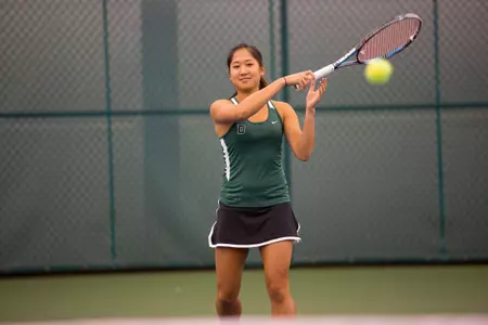 Women's Tennis Sweeps Singles Action at Ivy Challenge