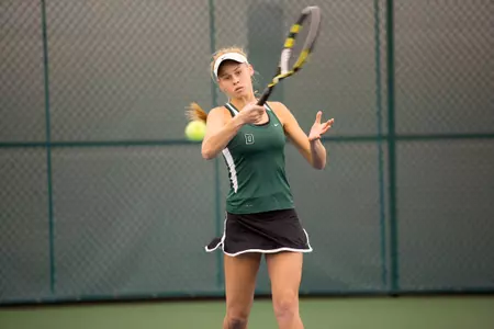Three Members of the Women's Tennis Team Advance at ITA Regional