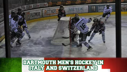 Dartmouth Hockey in Italy and Switzerland: Big Green Defeat Renon
