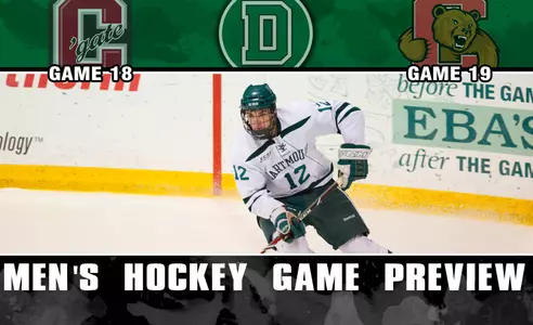 Dartmouth Set to Host Colgate and Cornell at Thompson