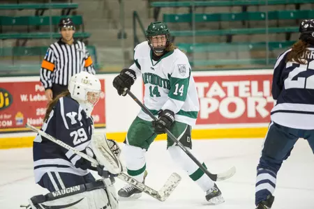 Dartmouth Blanks Brown, 3-0, to Earn Key ECAC Hockey Points