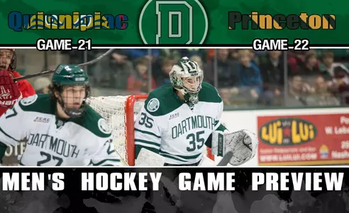 Big Green Set to Host No. 3 Quinnipiac and Ivy Foe Princeton