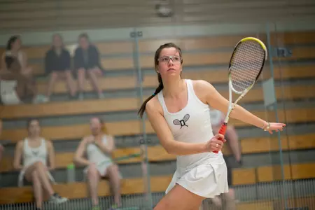 No. 8 Women's Squash Wins Second Straight, Tops Columbia