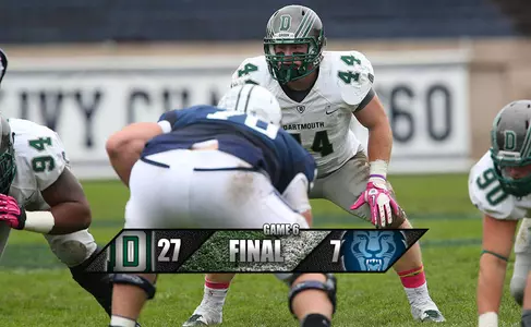Dartmouth Spoils Columbia Homecoming with 27-7 Victory