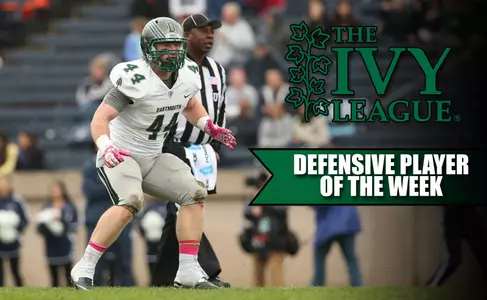 McNamara Latest Ivy Football Player of the Week