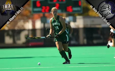 Big Green Welcome No. 11 Albany and Holy Cross This Weekend