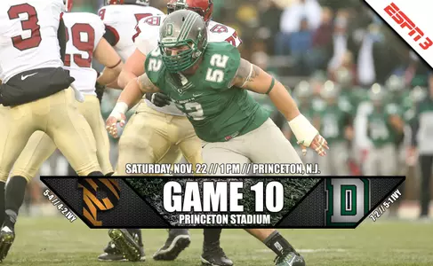 Football Shooting For Win on ESPN3 and a Share of the Ivy Crown