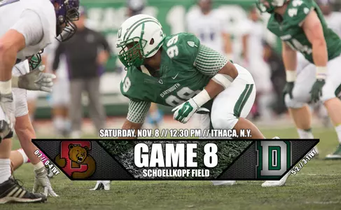 Football Looking to Bounce Back in Road Game at Cornell
